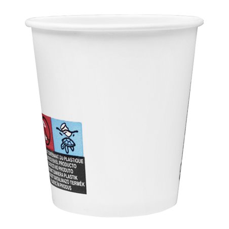 Vaso Cartón 4Oz/120ml Blanco Ø6,2cm (50 Uds)