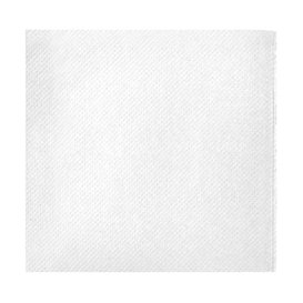 Servilleta Cocktail de Papel Punta-Punta 20x20cm 2C Blanca (100 Uds)