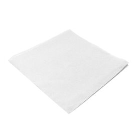 Servilleta de Papel Punta-Punta 40x40cm 2C Blanca (1.200 Uds)