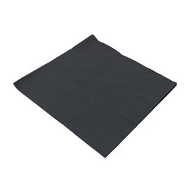 Servilleta de Papel con Cenefa 40x40cm Negra 2C (100 Uds)