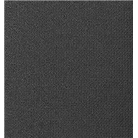 Servilleta Canguro de Papel Punta-Punta 33x40cm Negra (60 Uds)