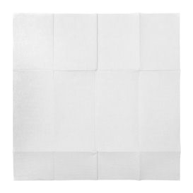 Servilleta Canguro de Papel Punta-Punta 40x40cm Blanca (480 Uds)