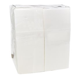 Servilleta Canguro de Papel Punta-Punta 33x40cm Blanca (600 Uds)