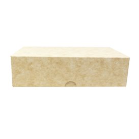 Caja Pastelería de Cartón Kraft 17,5x11,5x4,7cm 250g (400 Uds)