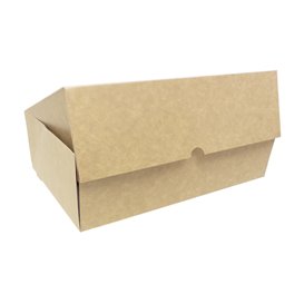 Caja Pastelería de Cartón Kraft 25,8x18,9x8cm 2kg (20 Uds)