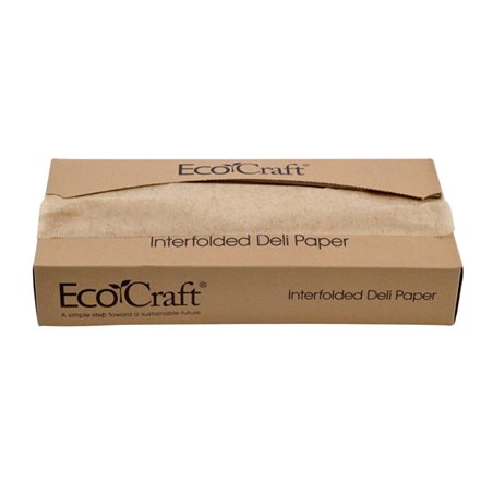 Envuelta Papel Antigrasa Kraft en Dispensador 30,8x27cm (6.000 Uds)