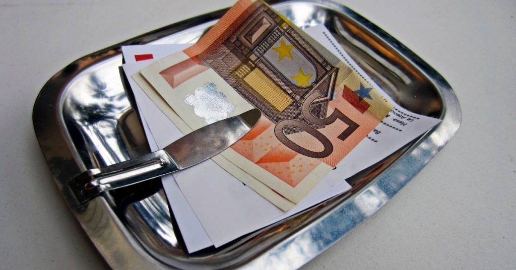 Facturación de los bares y bares de copas
