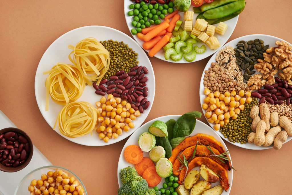 Ristorante con piatti vegani