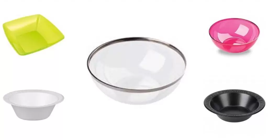 Bols de plástico