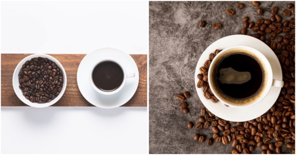 Café vienés o espresso con panna