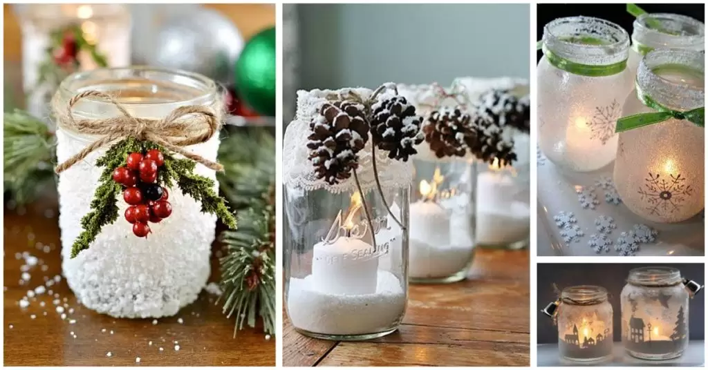 Candelabro de nieve