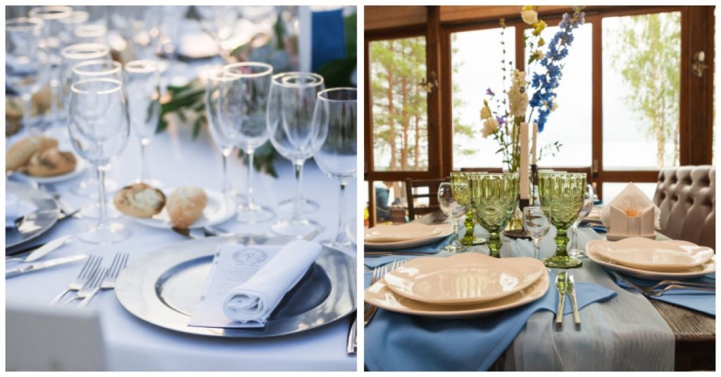 Five: Full tablecloths, don't forget them