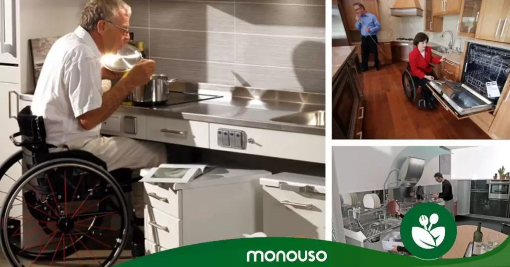 Cocinas adaptadas para sillas de ruedas