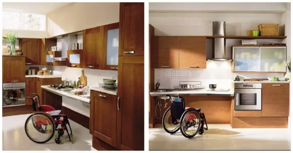 Cómo diseñar cocinas adaptadas para sillas ruedas