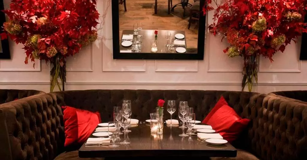 Decoración en bares para San Valentín