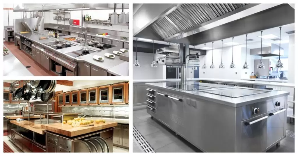 Diseñar cocinas de restaurante: puntos básicos