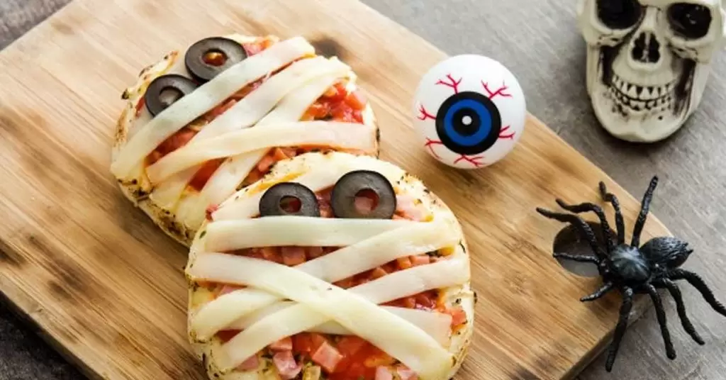 Dulces y aperitivos para fiesta de Halloween