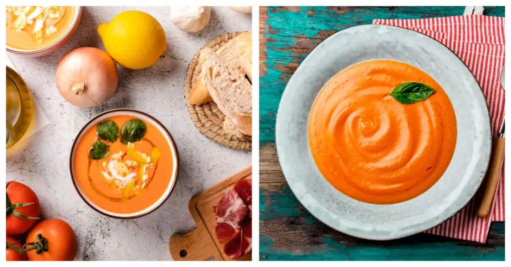 Emplatado de salmorejo