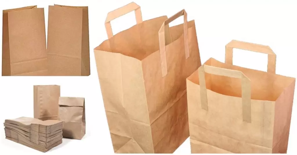 Las bolsas de papel son 100% biodegradables