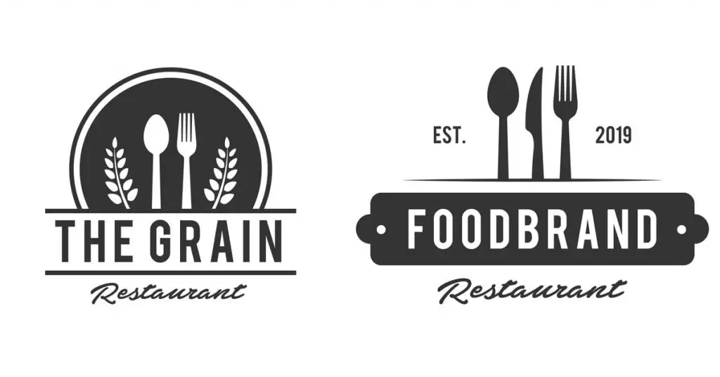 Logo de restaurante para despertar las musas
