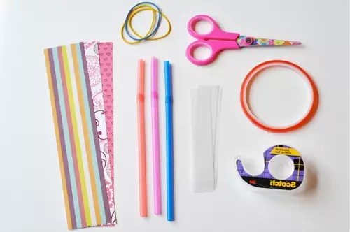 Manualidades con pajitas niños