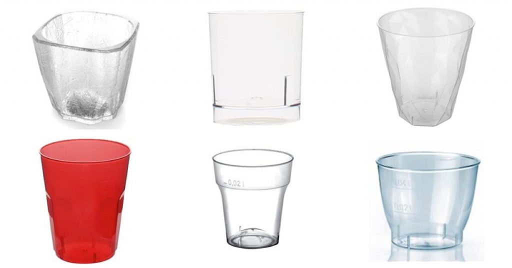 Necesitas vasos para chupitos
