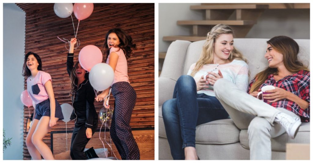 Noche de juego para mujeres