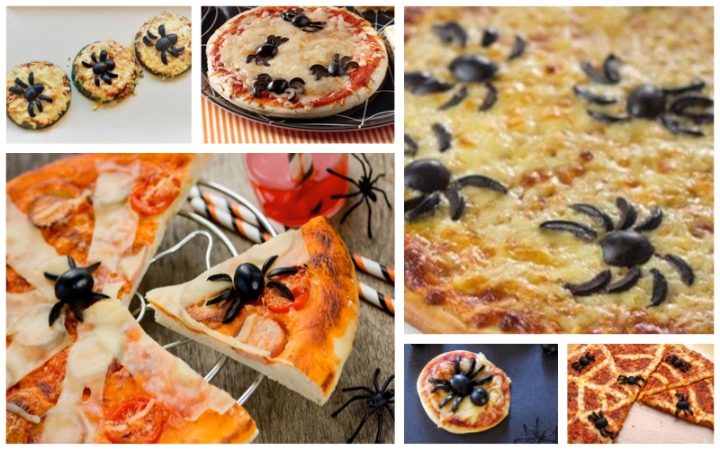 Pizza arácnida