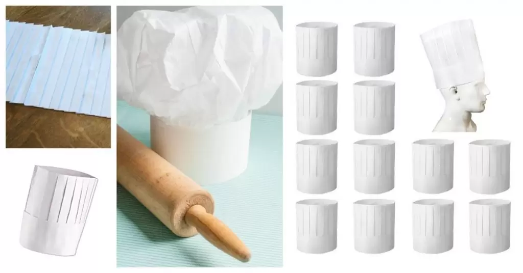 Procedimiento para hacer gorro de chef de papel