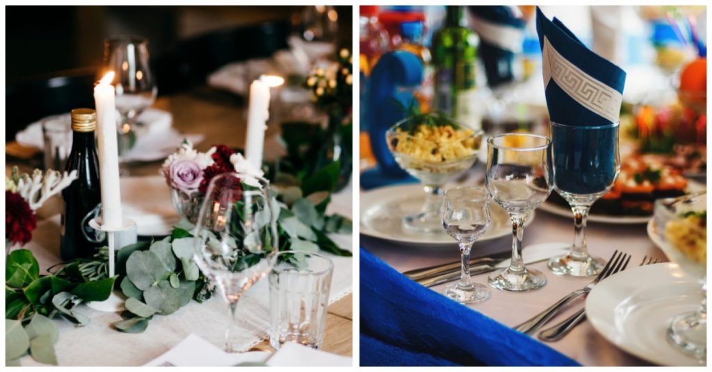 Products to decorate tables and your entire restaurant