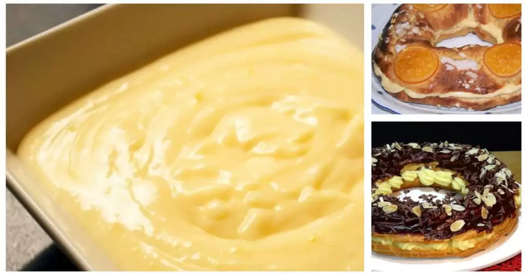 Relleno de crema pastelera