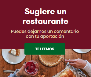 Sugiere un restaurante