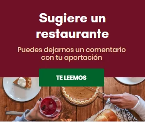 Sugiere un restaurante