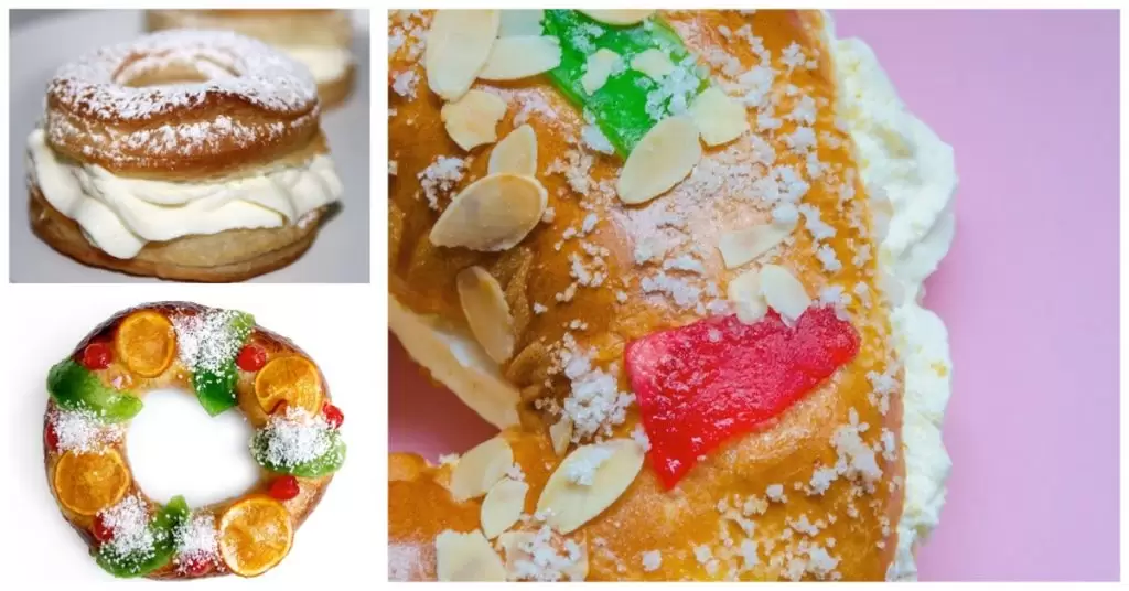 Tipos de Roscón de Reyes