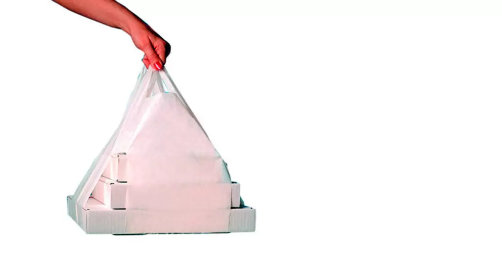Tipos de bolsas para transporte de pizzas