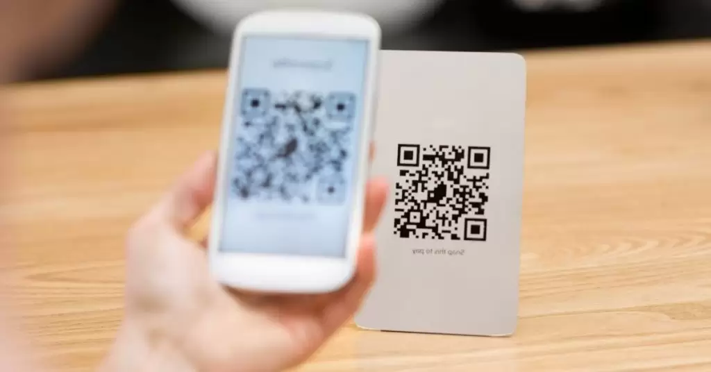 Uso del código QR en restaurantes