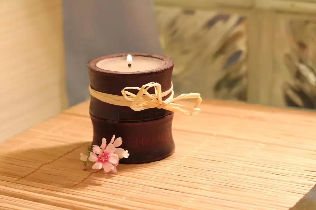 decorar con bambú