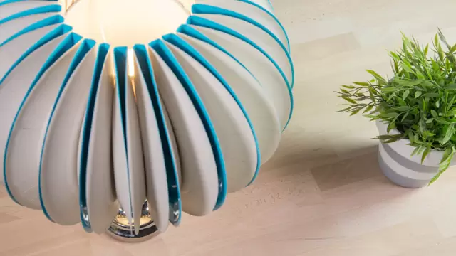 como-decorar-lamparas-con-platos-de-papel