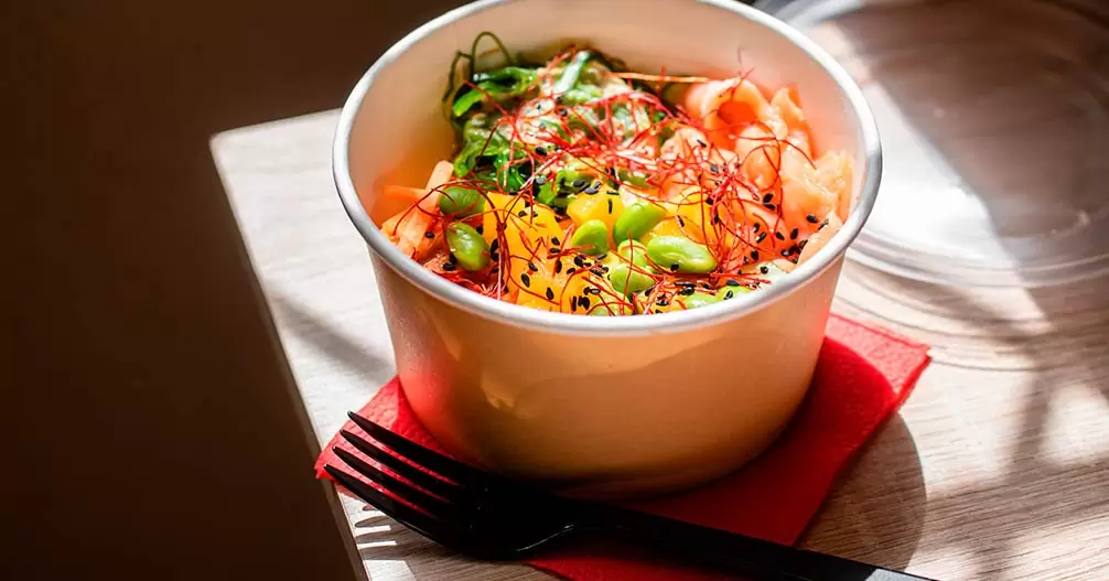 Cuáles son los mejores envases delivery para poke
