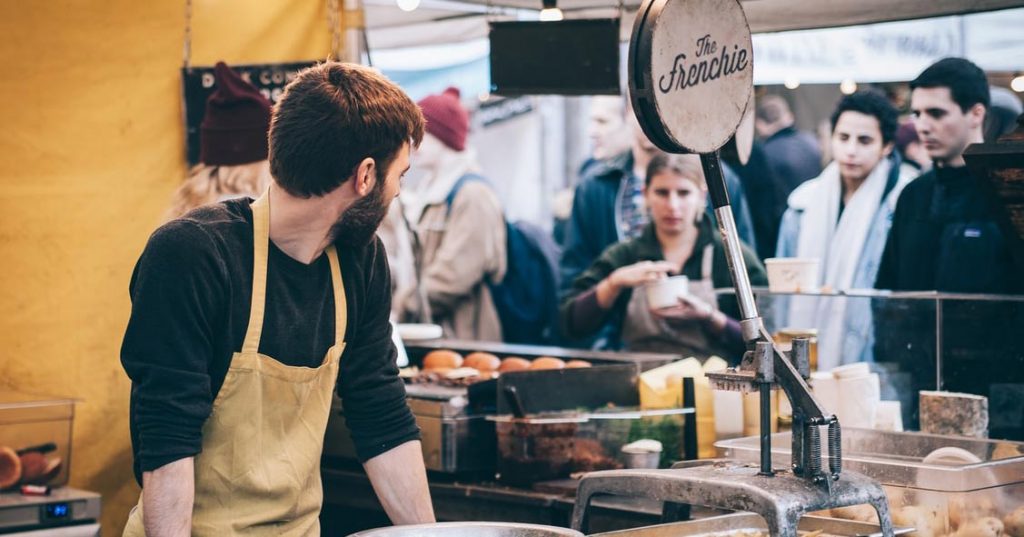 Captar clientes para restaurante ferias