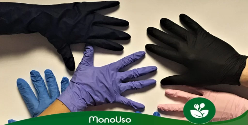 Guantes descartables