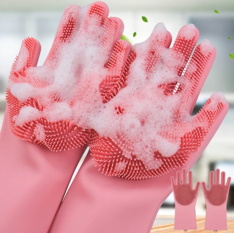 guantes de fregar