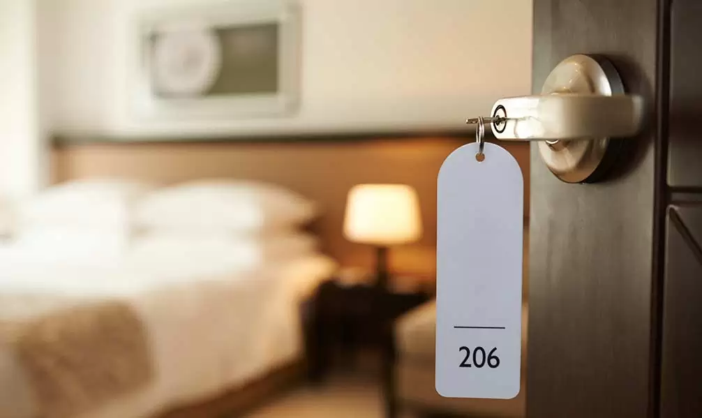 Cómo enseñar una habitación de hotel