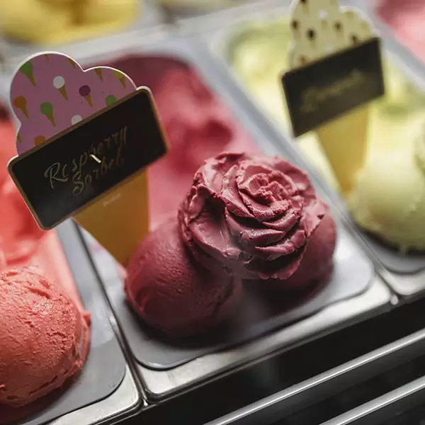 Presentación de helados