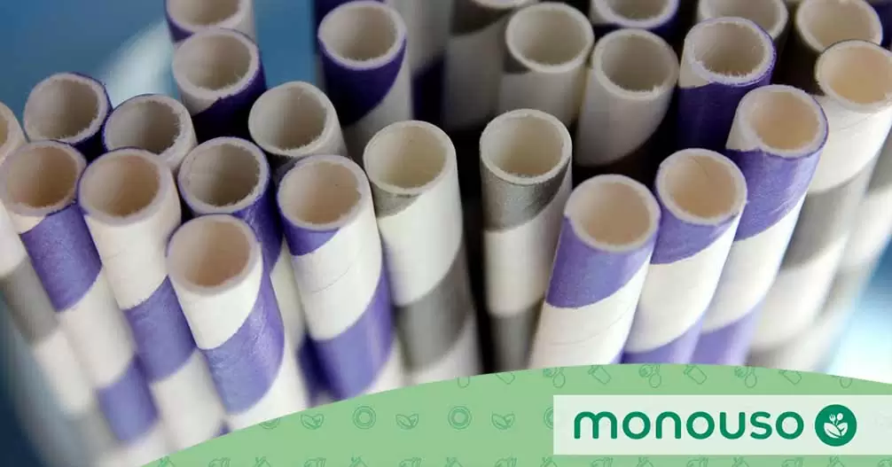 Pajitas de papel
