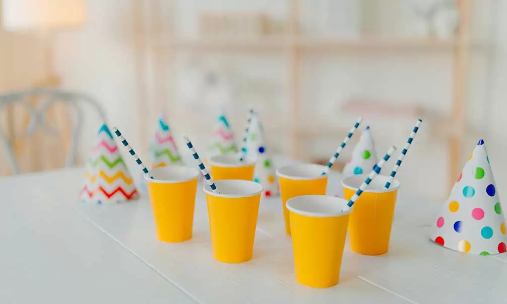 Pajitas de papel biodegradables