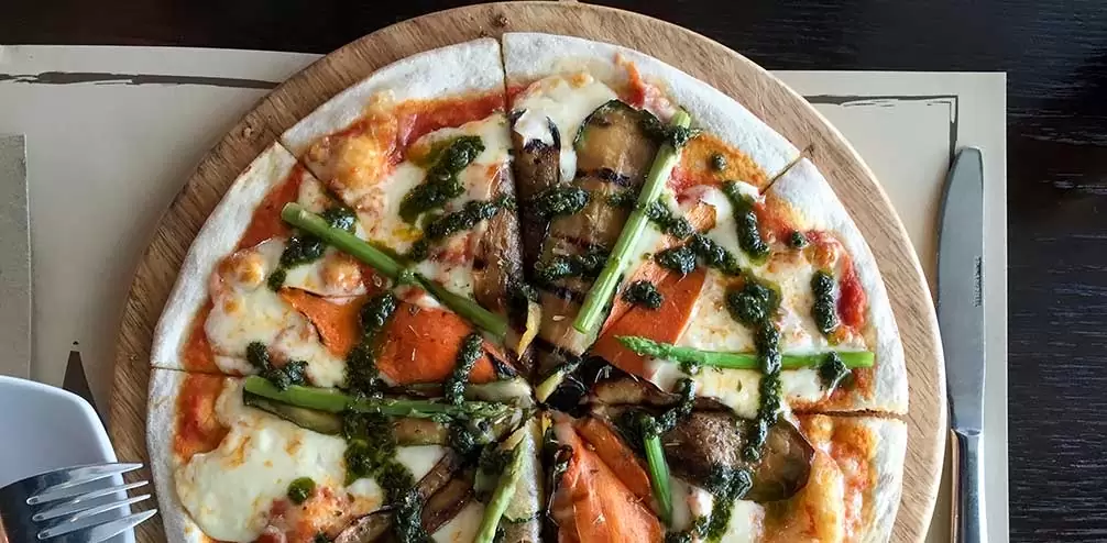 Pizzas veganas para restaurantes