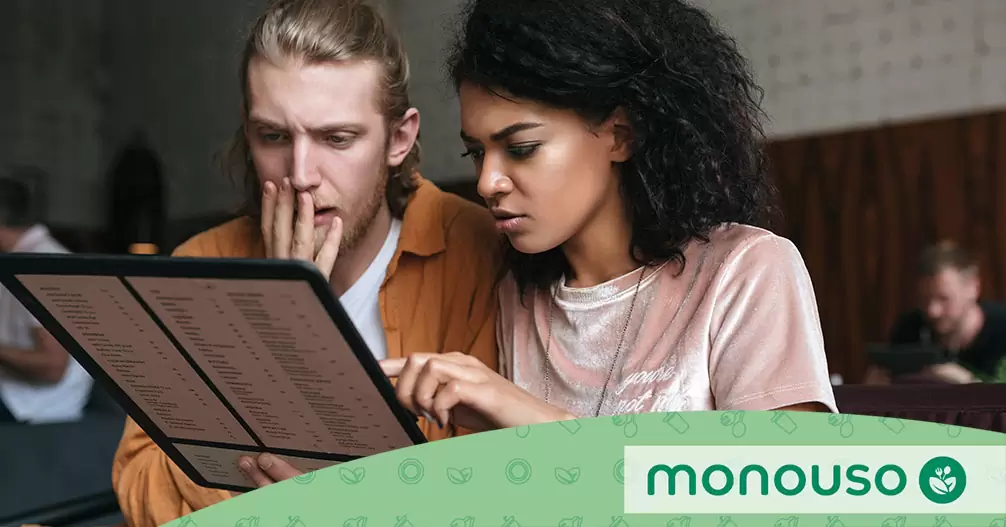 Cómo elegir el tamaño de carta de menú