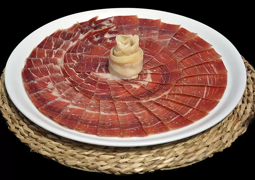 Tapa de jamón serrano