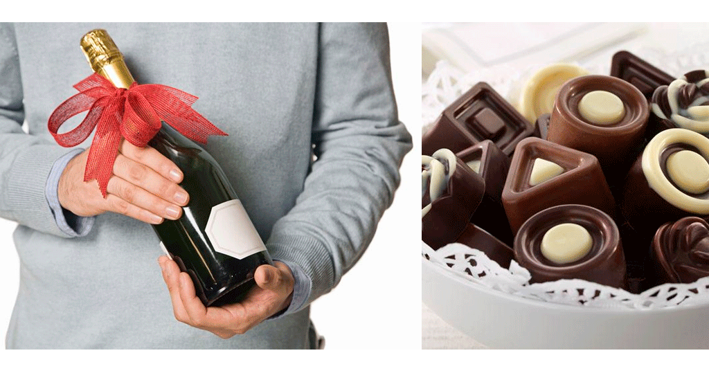 Vino y bombones 8 de marzo